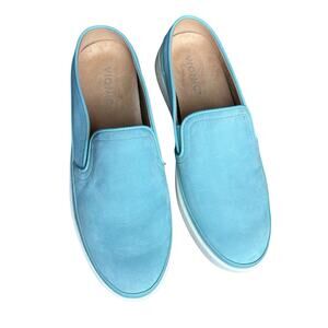 Vionic Effortless Patent Trim Slip-On Women Orthotic Leather 8 Platform Loafer